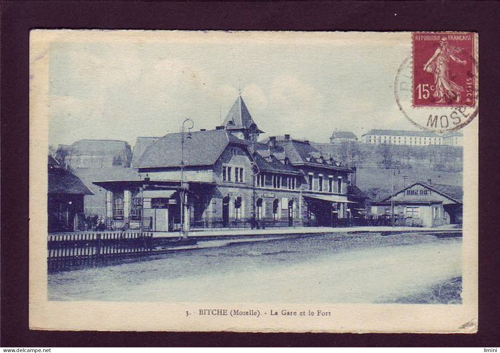 57 - BITCHE - LA GARE ET LE FORT -  - Bitche