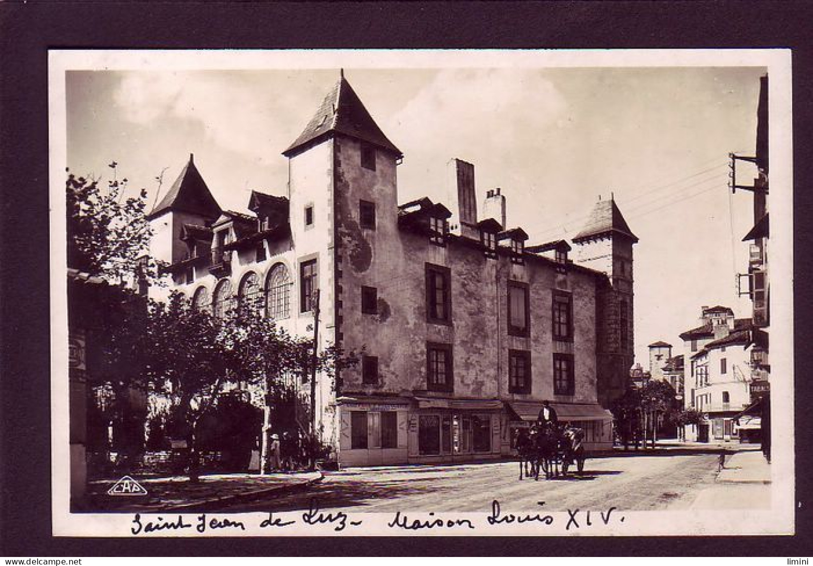 64 - SAINT-JEAN-de-LUZ - MAISON LOUIS XVI - ATELLAGE -  - Saint Jean De Luz