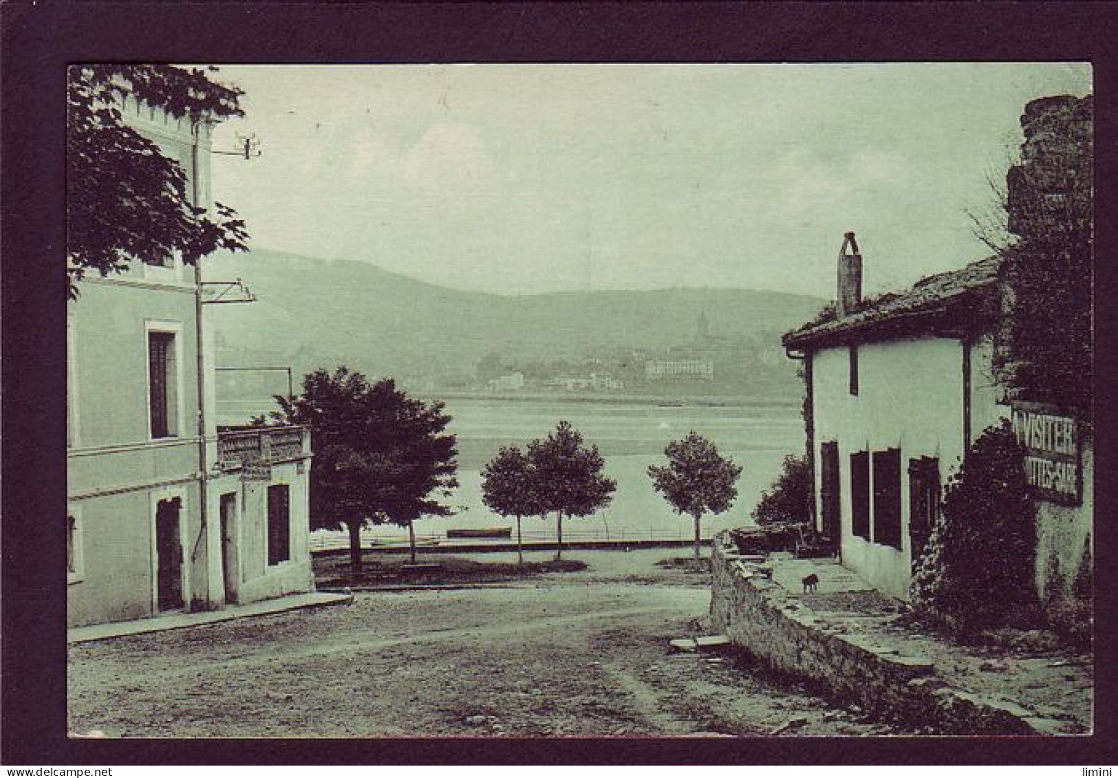 64 - HENDAYE - LA PLACE DU DEBARCADERE ET FONTANABIE -  - Hendaye