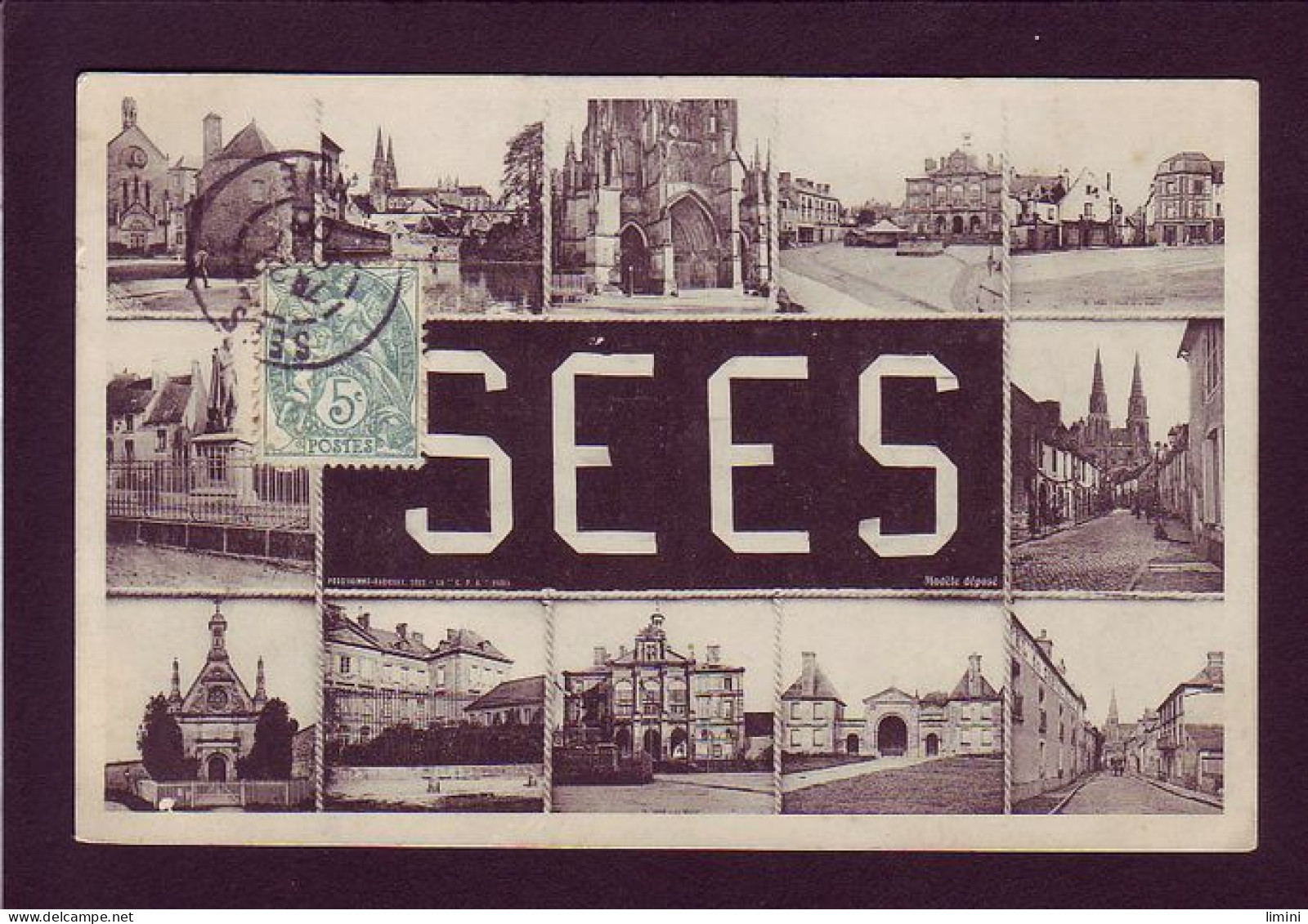 61 - SÉES - LETTRES - MULTIVUES -  - Sees