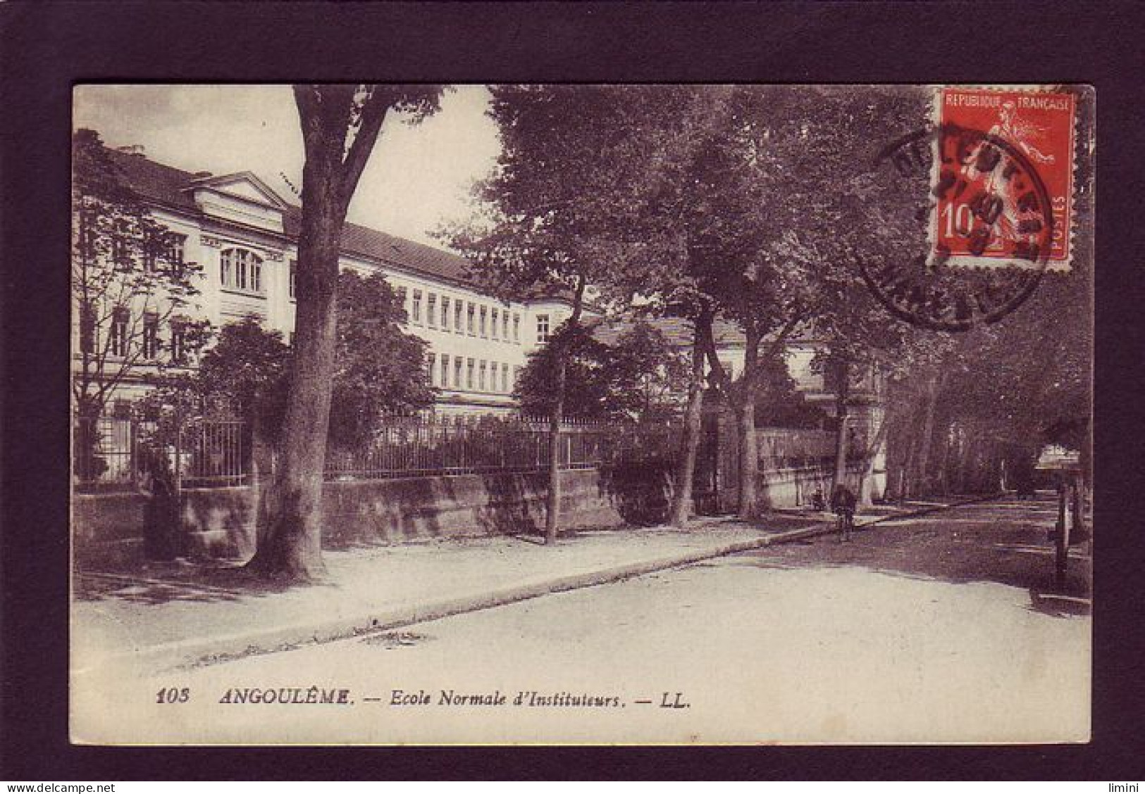 16 - ANGOULEME - ECOLE NORMALE D'INSTITUTEURS - ANIMÉE -  - Angouleme