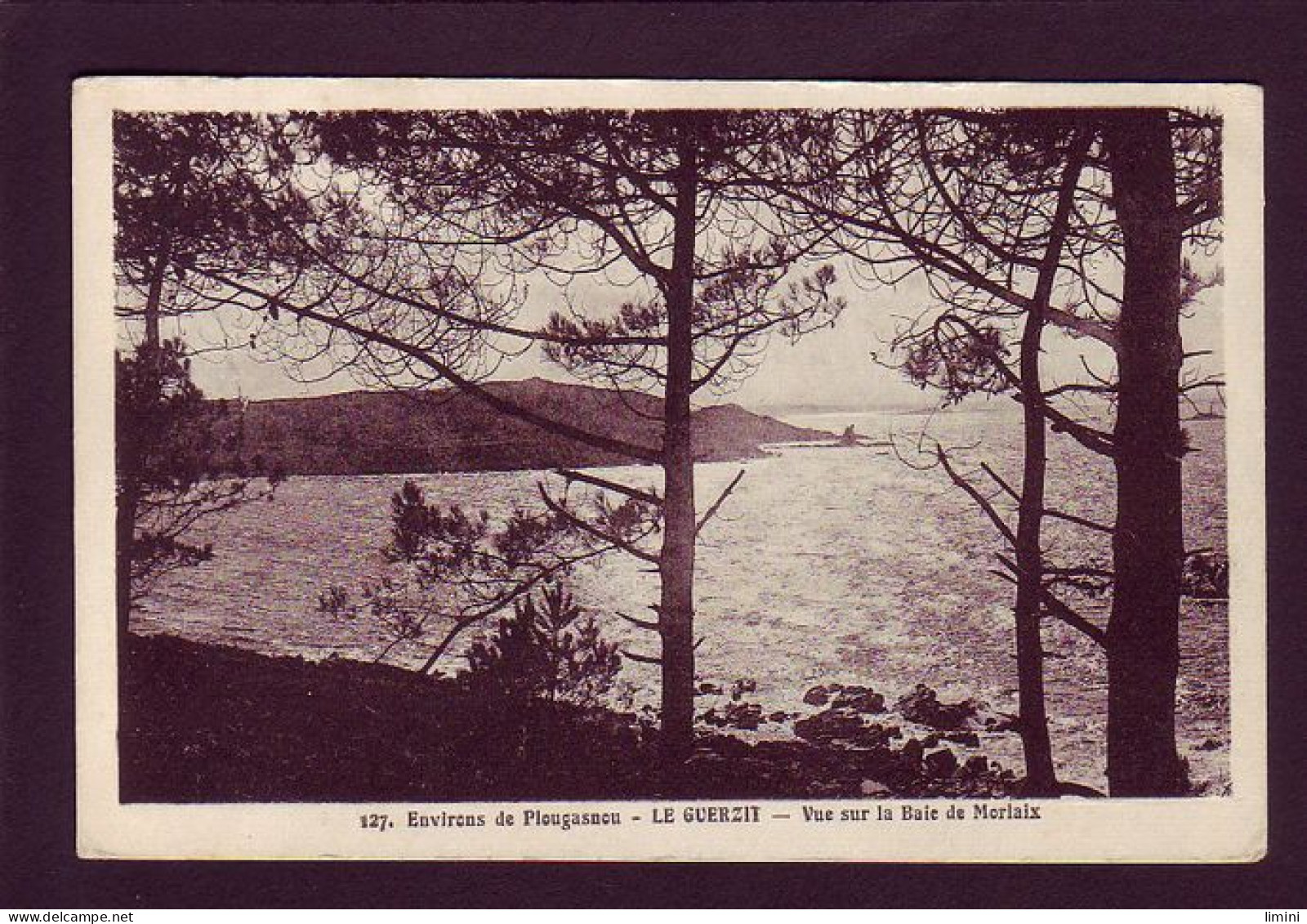 29 - LE GUERZIT - VUE SUR LA BAIE DE MORLAIX - ENVIRONS DE PLOUGASNOU -  - Other & Unclassified