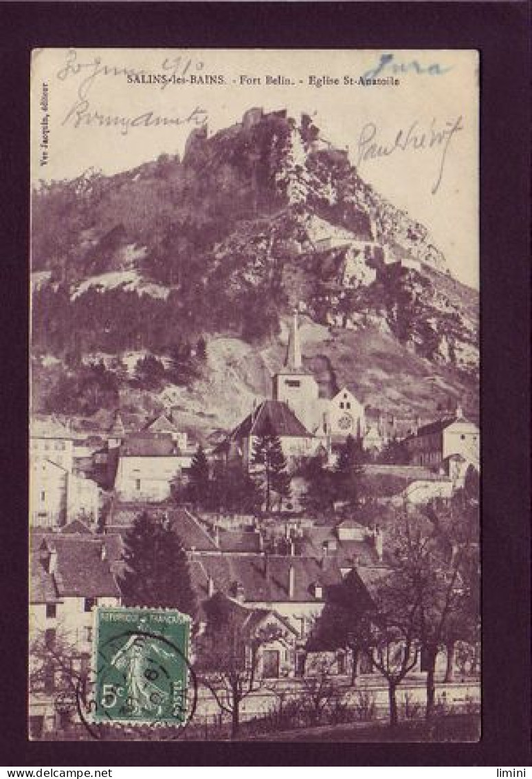 39 - SALINS-les-BAINS - FORT BELIN - ÉGLISE ST-ANATOILE -  - Andere & Zonder Classificatie