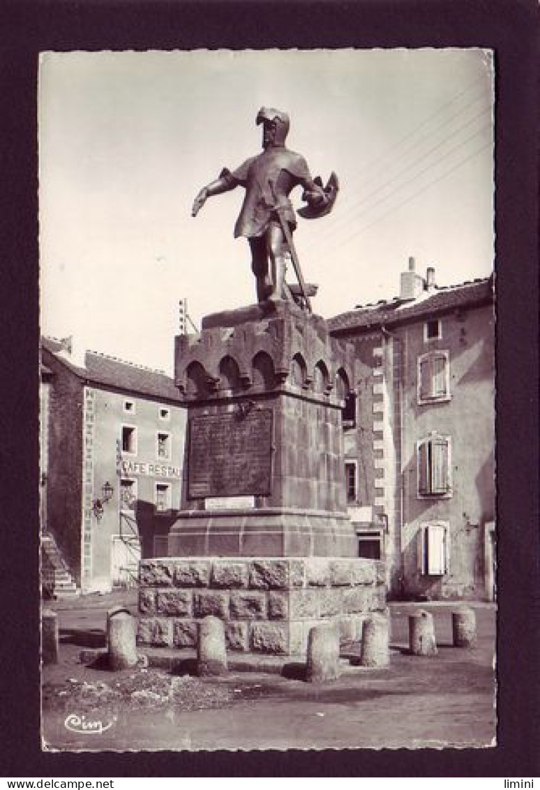 48 - CHATEAU-du-RANDON - STATUE DU CONNETABLE DUGUESCLIN -  - Chateauneuf De Randon