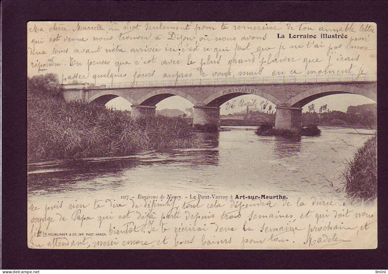 54 - ART-sur-MEUSE - LE PONT VARROY - ENVIRONS DE NANCY -  - Altri & Non Classificati