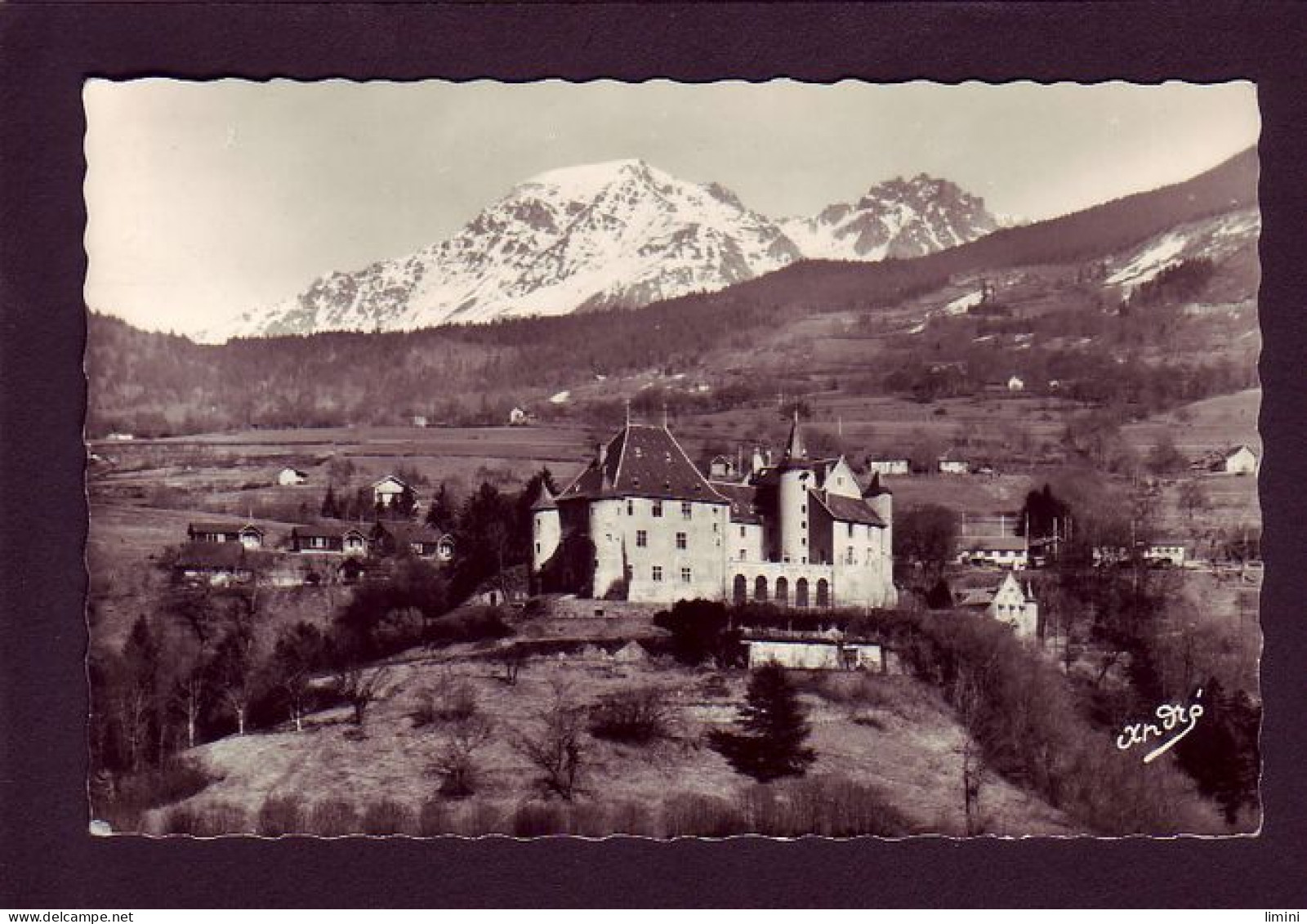 38 - URIAGE-les-BAINS - LE CHATEAU ET LE COLON -  - Uriage