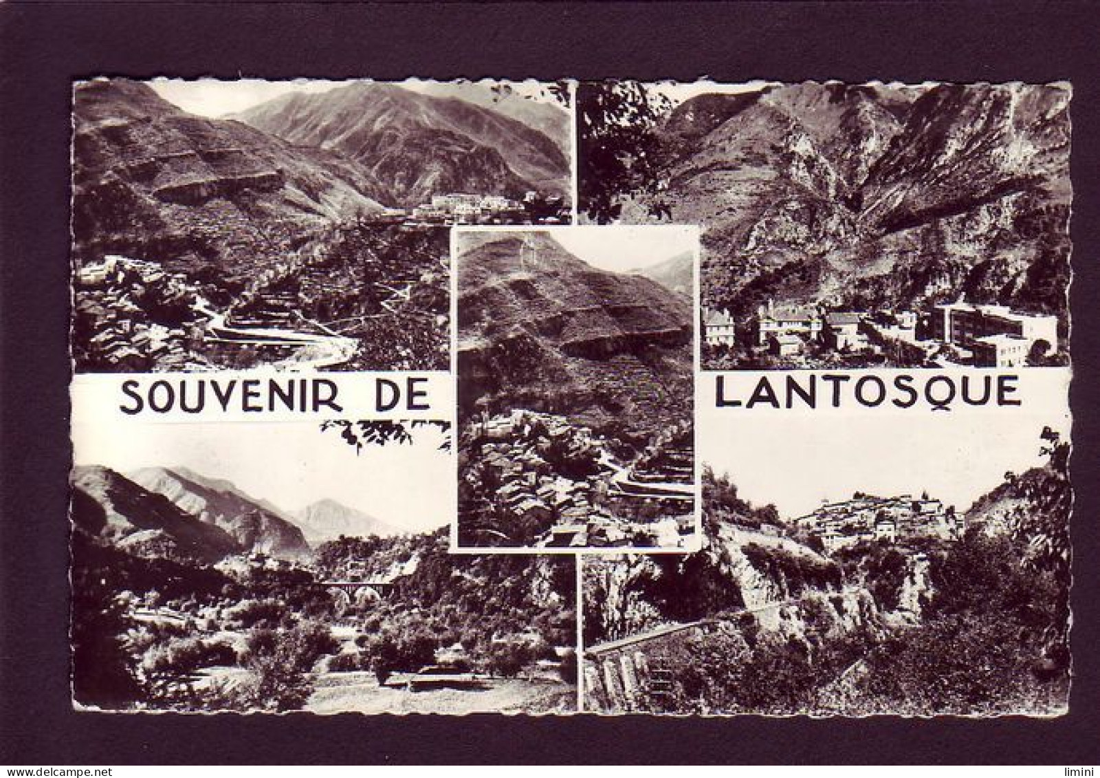 06 - LANTOSQUE - MULTIVUES - SOUVENIR DE LANTOSQUE -  - Lantosque