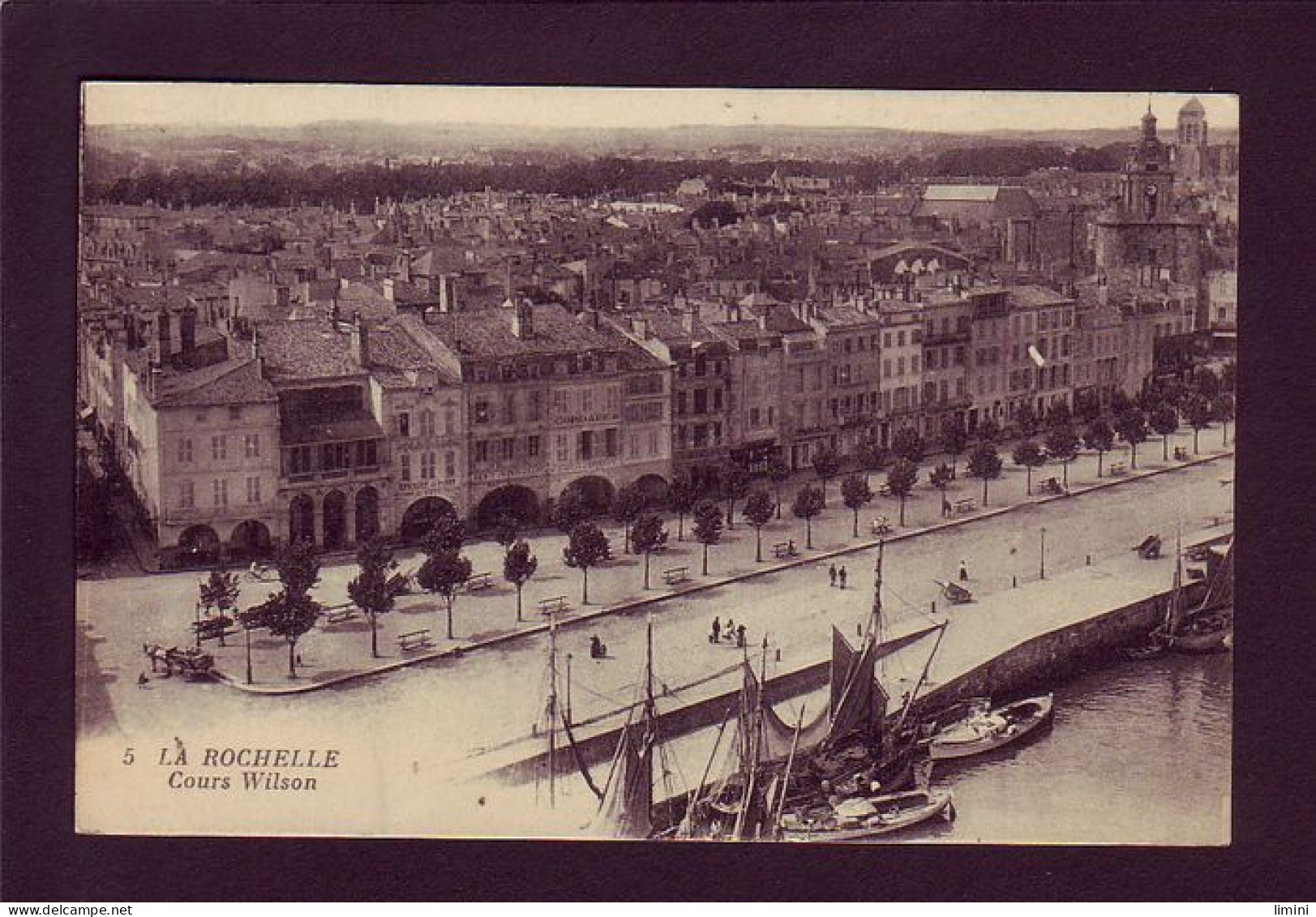 17 - LA ROCHELLE - COURS WILSON - ANIMÉE -  - La Rochelle