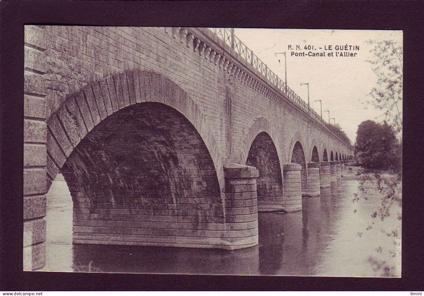 18 - LE GUETIN - PONT-CANAL ET L'ALLIER -  - Other & Unclassified