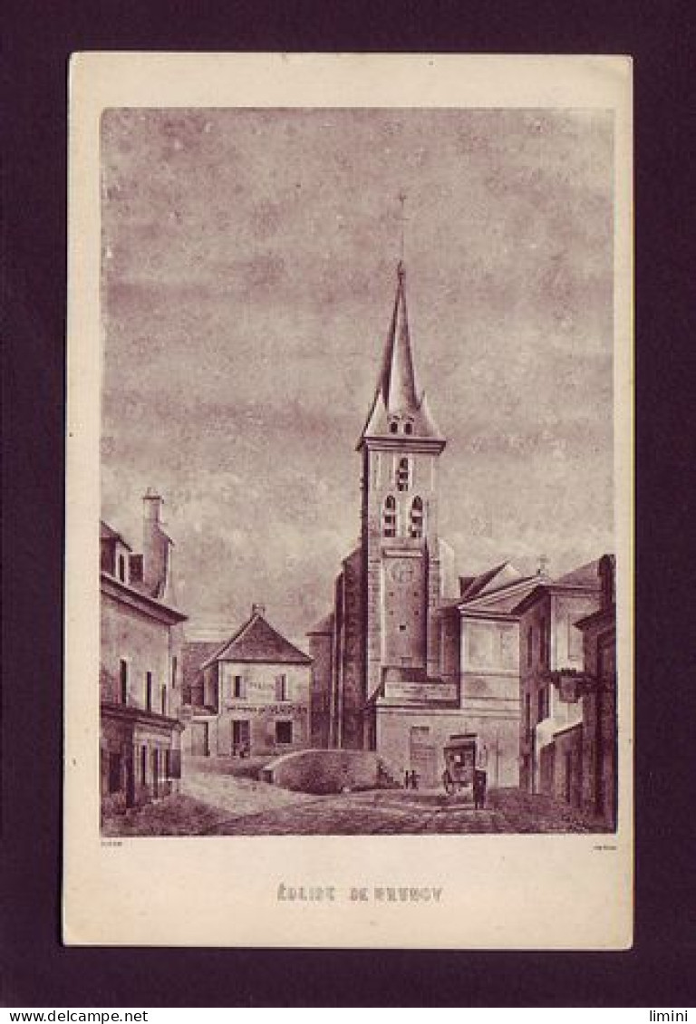 91 - BRUNOY - CARTE ILLUSTRÉE - L'ÉGLISE -  - Brunoy