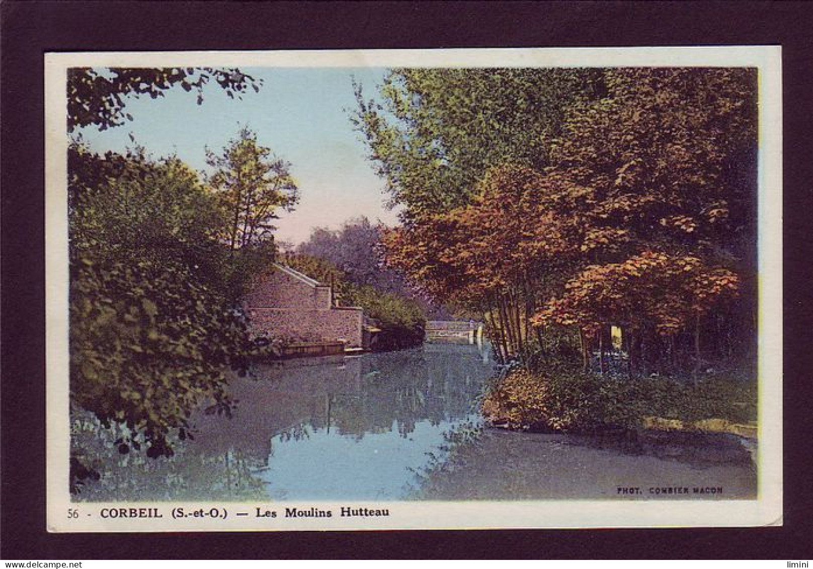 91 - CORBEIL - LES MOULINS HUTTEAU - COLORISÉE -  - Corbeil Essonnes