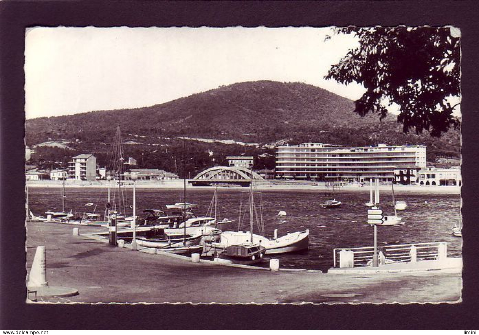 83 - SAINTE-MAXIME - VUE SUR LE PORT ET LE ""SPENDIDE-AZUR""  -  - Sainte-Maxime