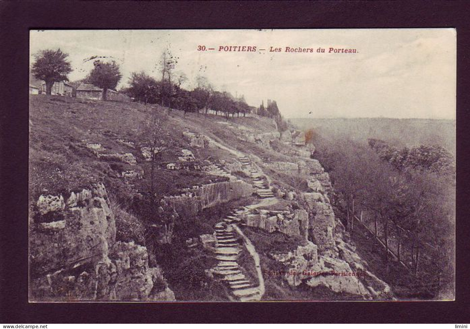 86 - POITIERS - LES ROCHERS DU PORTEAU -  - Poitiers