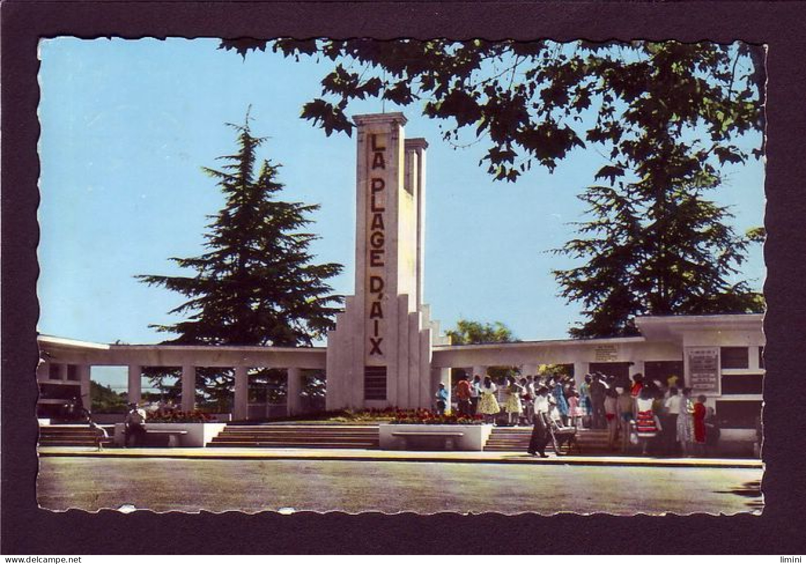 73 - AIX-les-BAINS - ENTRÉE DE LA PLAGE -  - Aix Les Bains