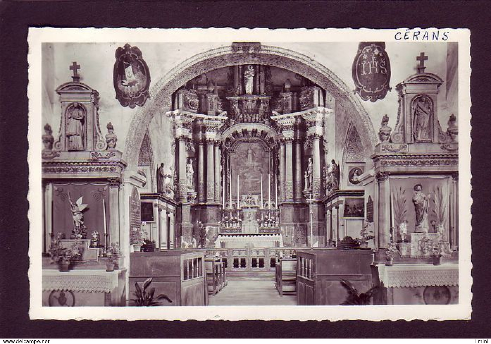 72 - CERANS - INTERIEUR DE L'ÉGLISE -  - Autres & Non Classés