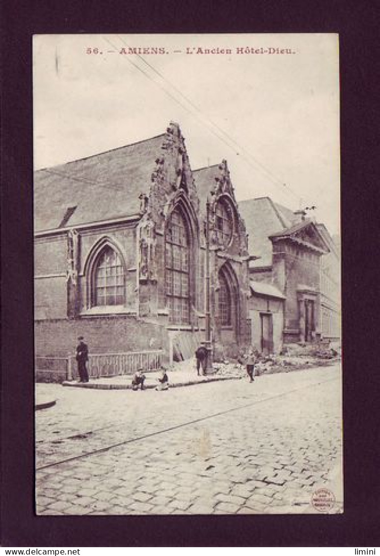 80 - AMIENS - ANCIEN HOTEL-DIEU - ANIMÉE -  - Amiens