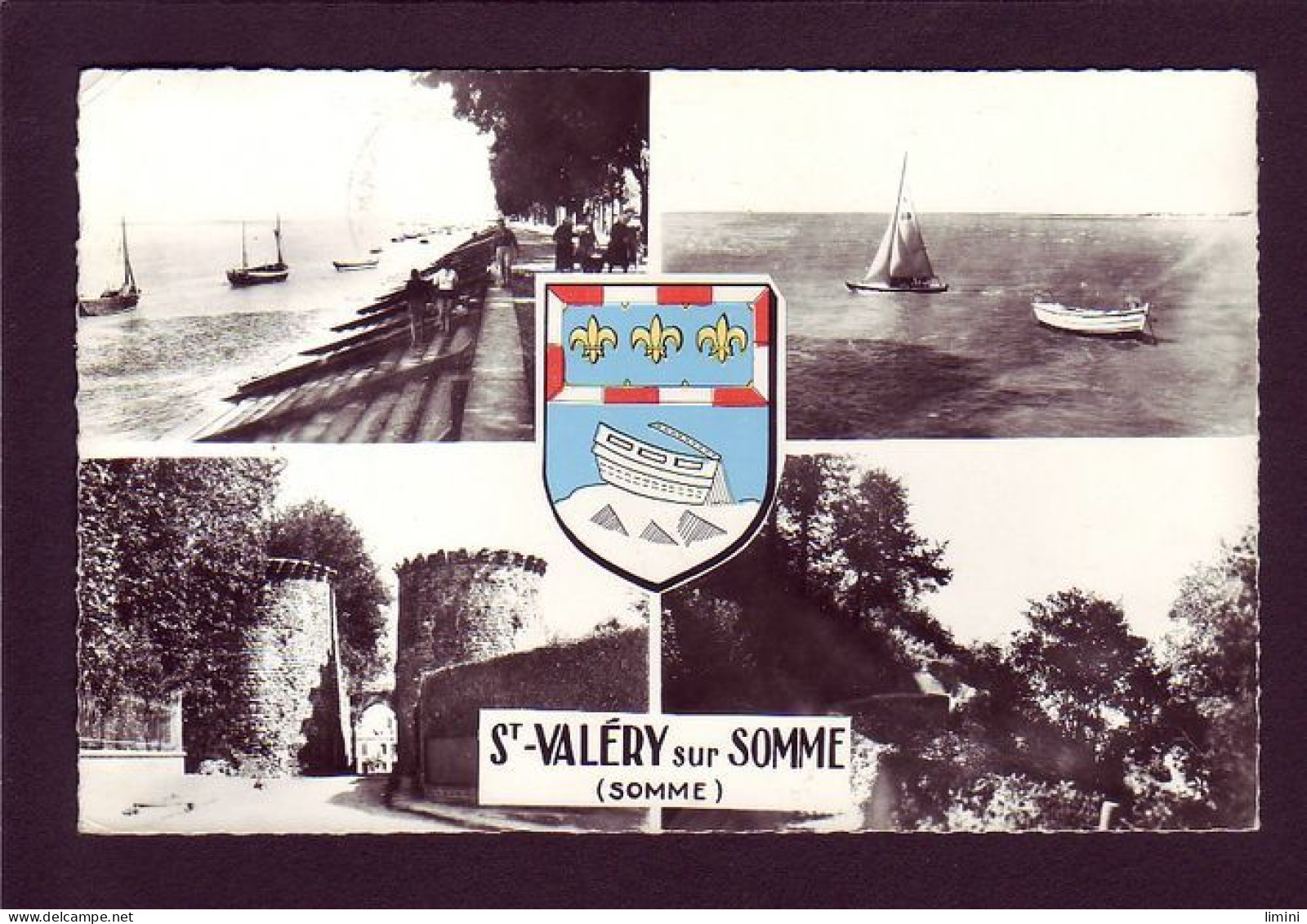 80 - SAINT-VALERY-sur-SOMME - MULTIVUES - BLASON -  - Saint Valery Sur Somme