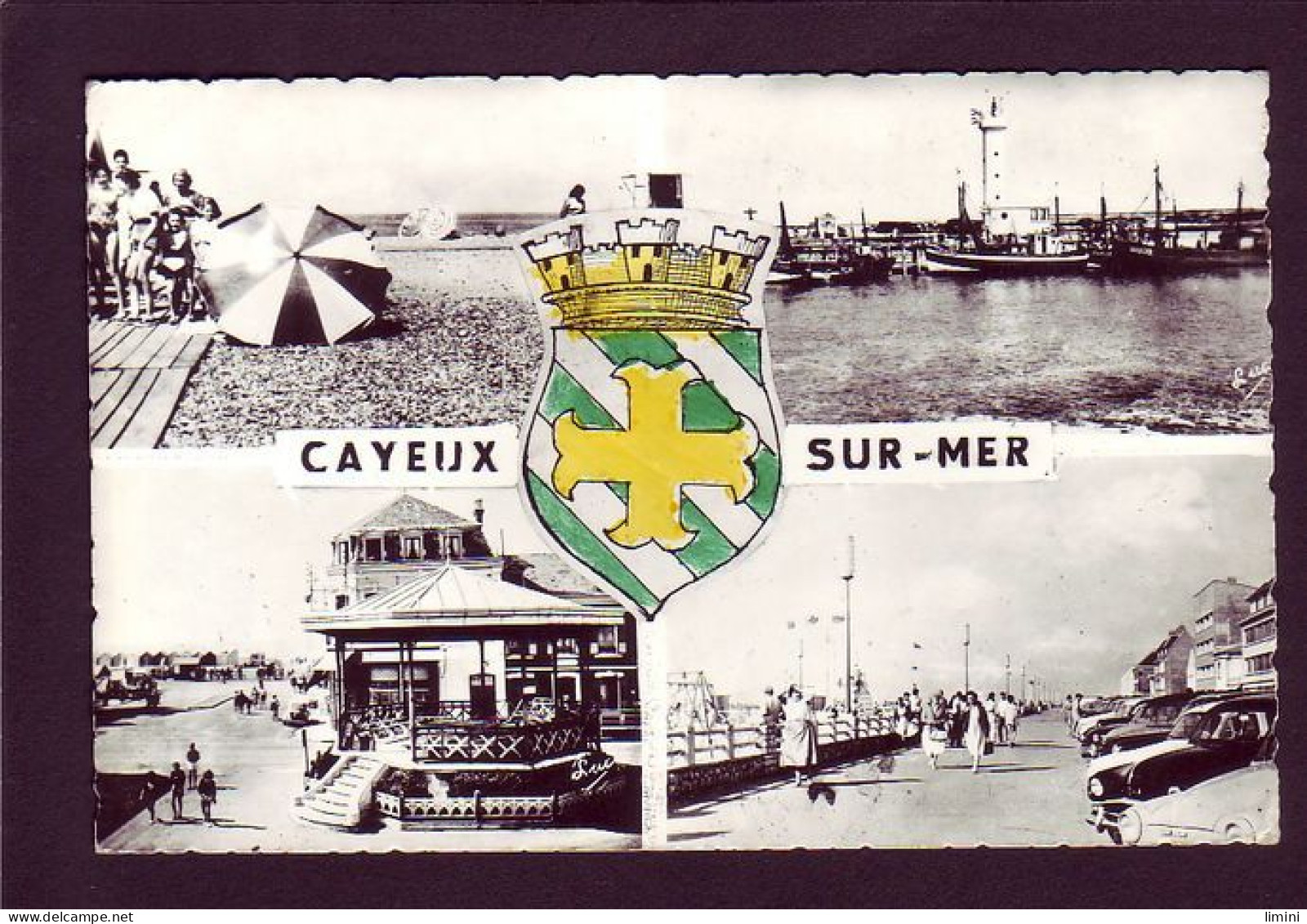 80 - CAYEUX-sur-MER - MULTIVUES - BLASON -  - Cayeux Sur Mer