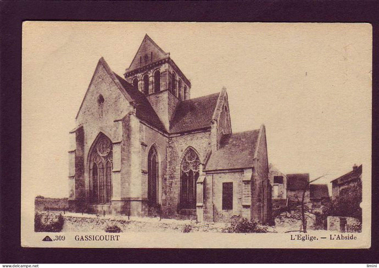 78 - GASSICOURT - L'ÉGLISE -  - Sonstige & Ohne Zuordnung