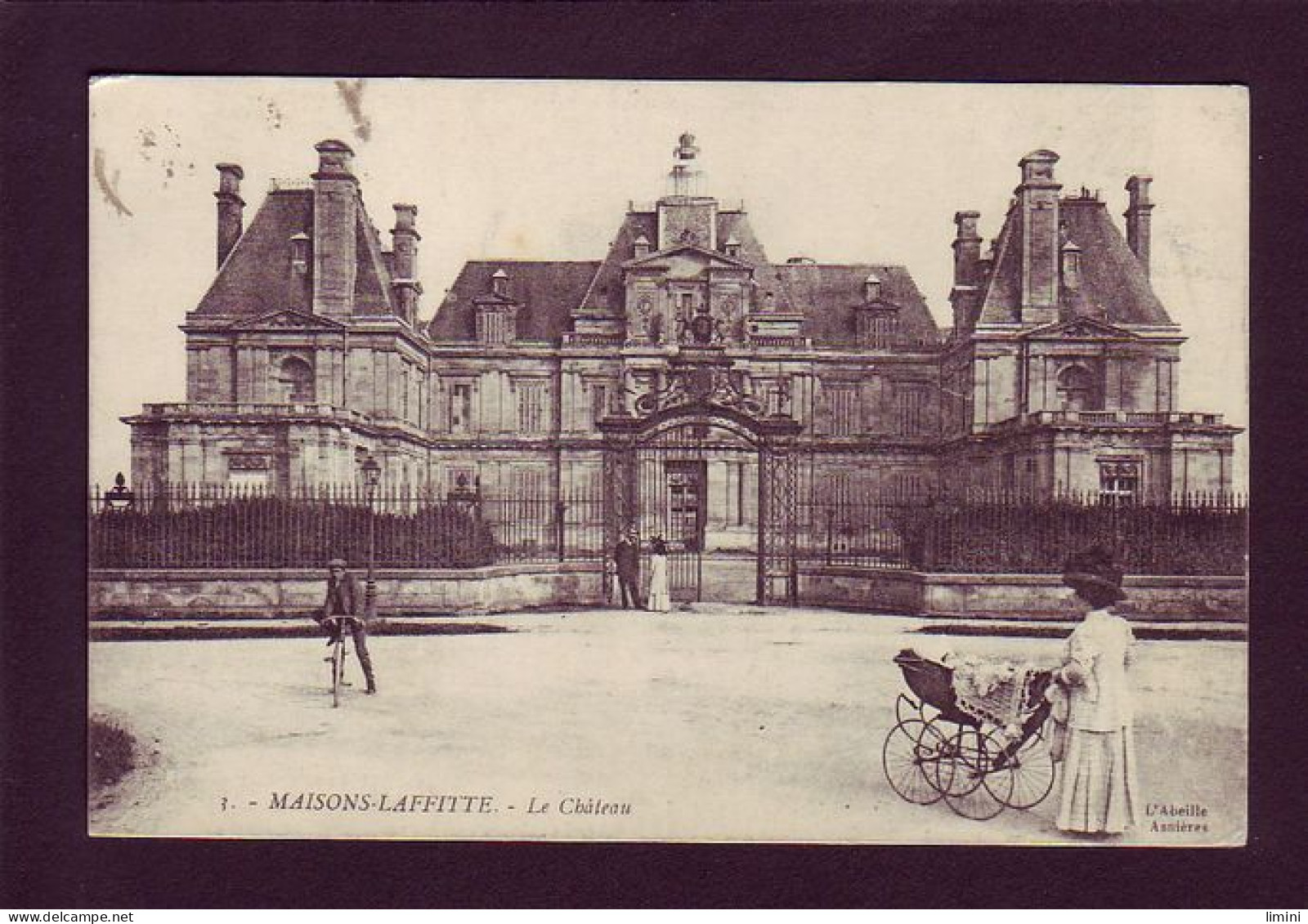 78 - MAISONS-LAFFITTE - LE CHATEAU - ANIMÉE -  - Maisons-Laffitte