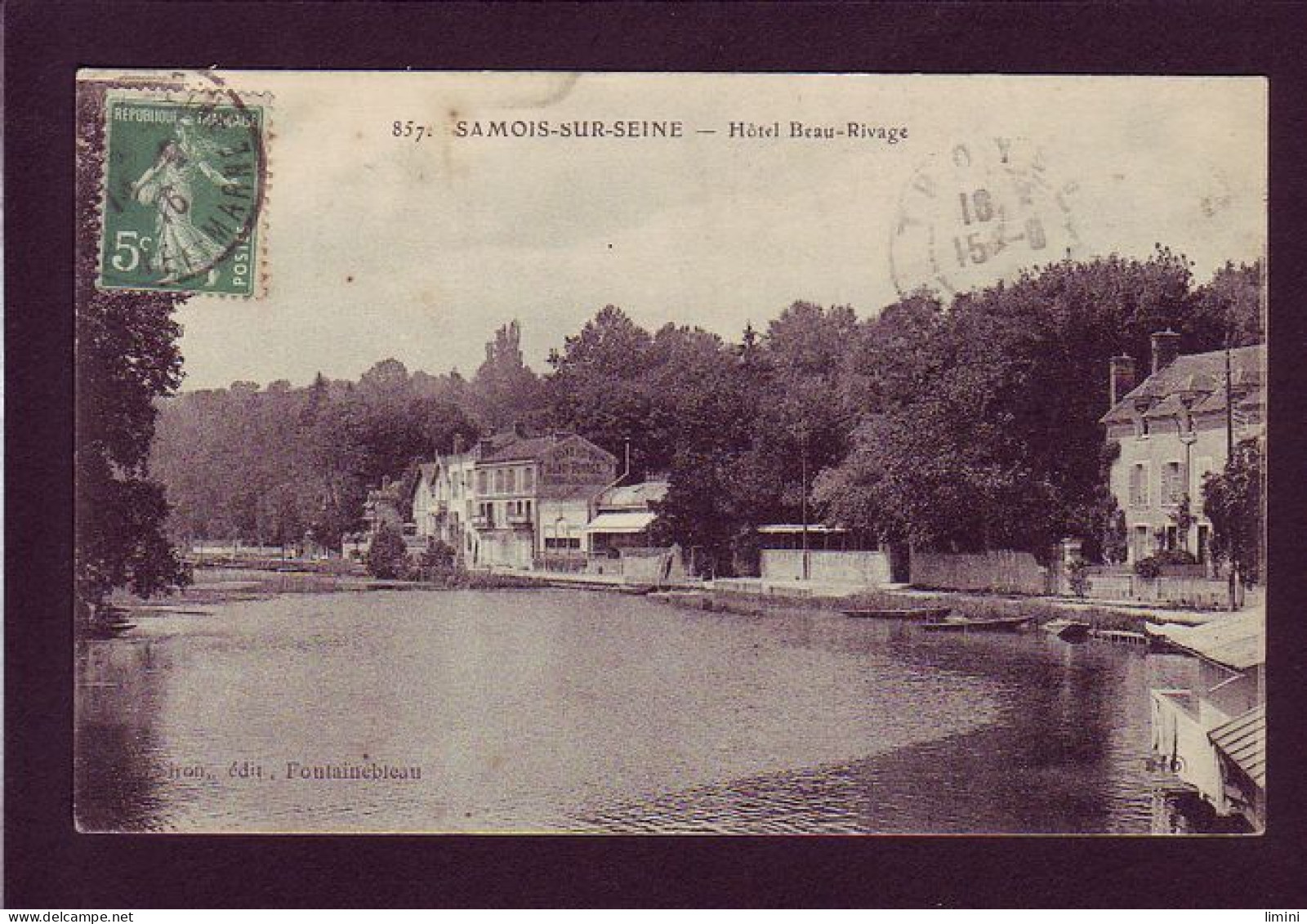 77 - SAMOIS-sur-SEINE - HOTEL BEAU-RIVAGE -  - Samois