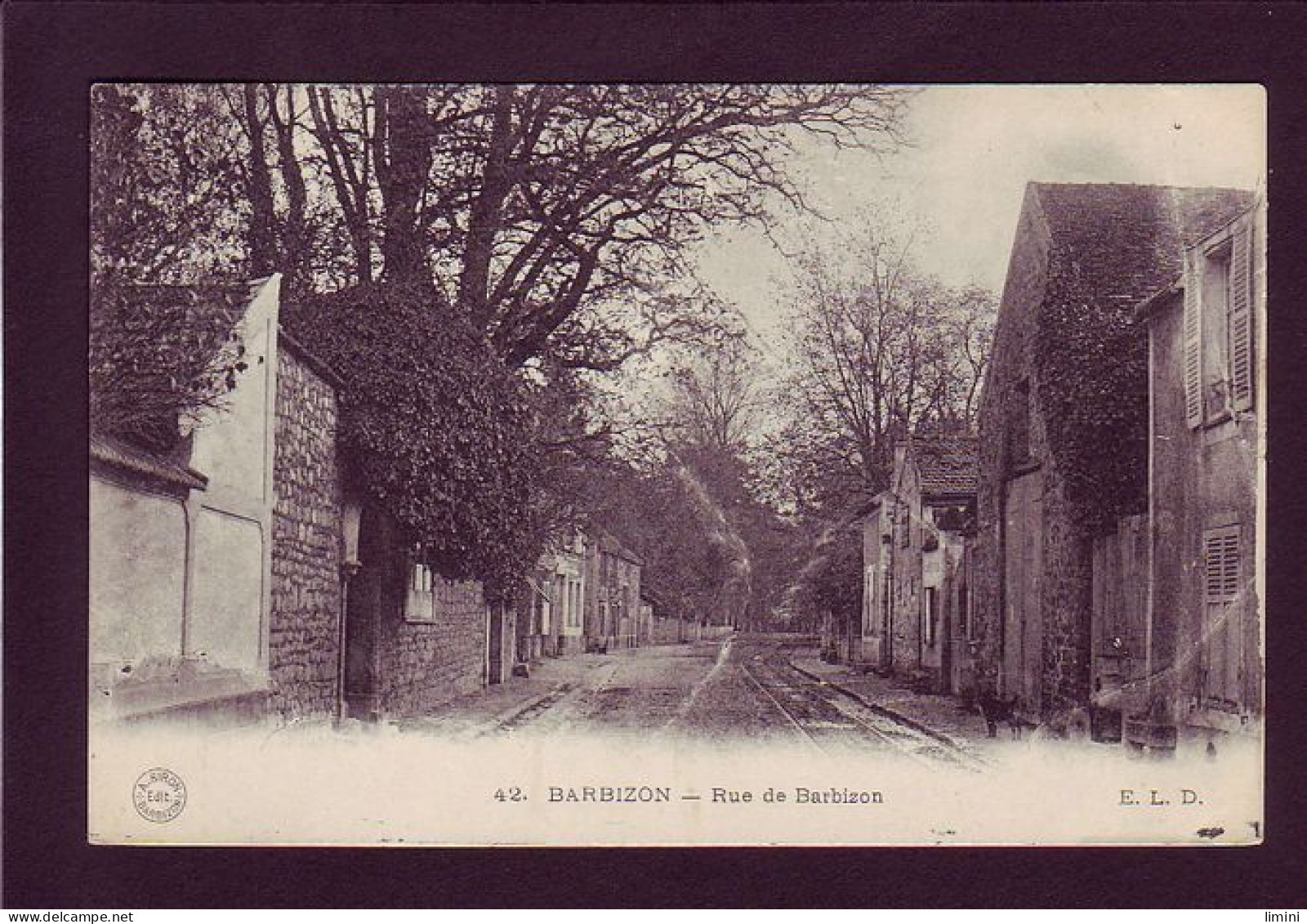 77 - BARBIZON - RUE DE BARBIZON -  - Barbizon