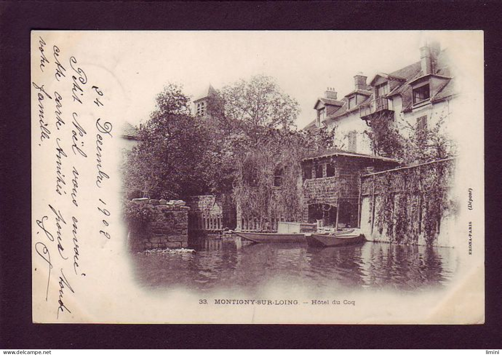 77 - MONTIGNY-sur-LOING - HOTEL DU COQ -  - Other & Unclassified