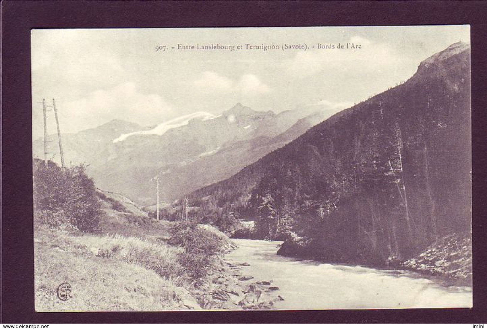 73 - LANSLEBOURG - BORDS DE L'ARC - ENTRE LANSLEBOURG ET TERMIGNON -  - Altri & Non Classificati