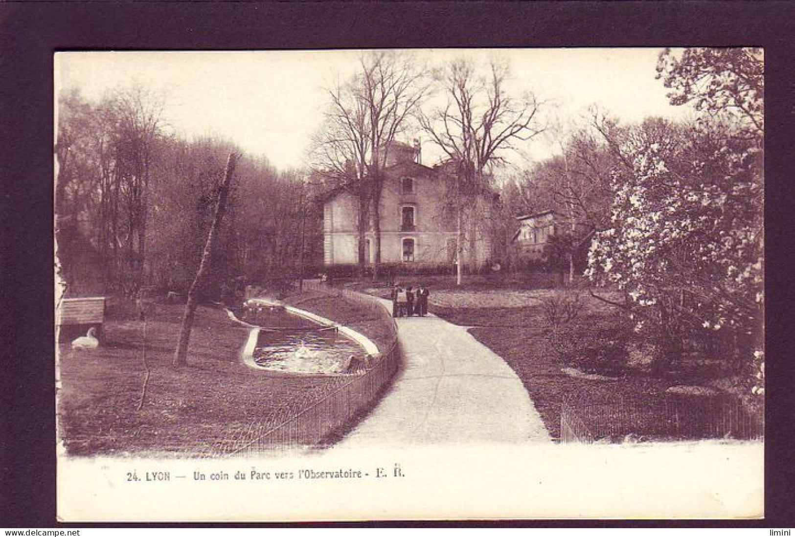 69 - LYON - UN COIN DU PARC VERS L'OBSERVATOIRE - ANIMÉE -  - Sonstige