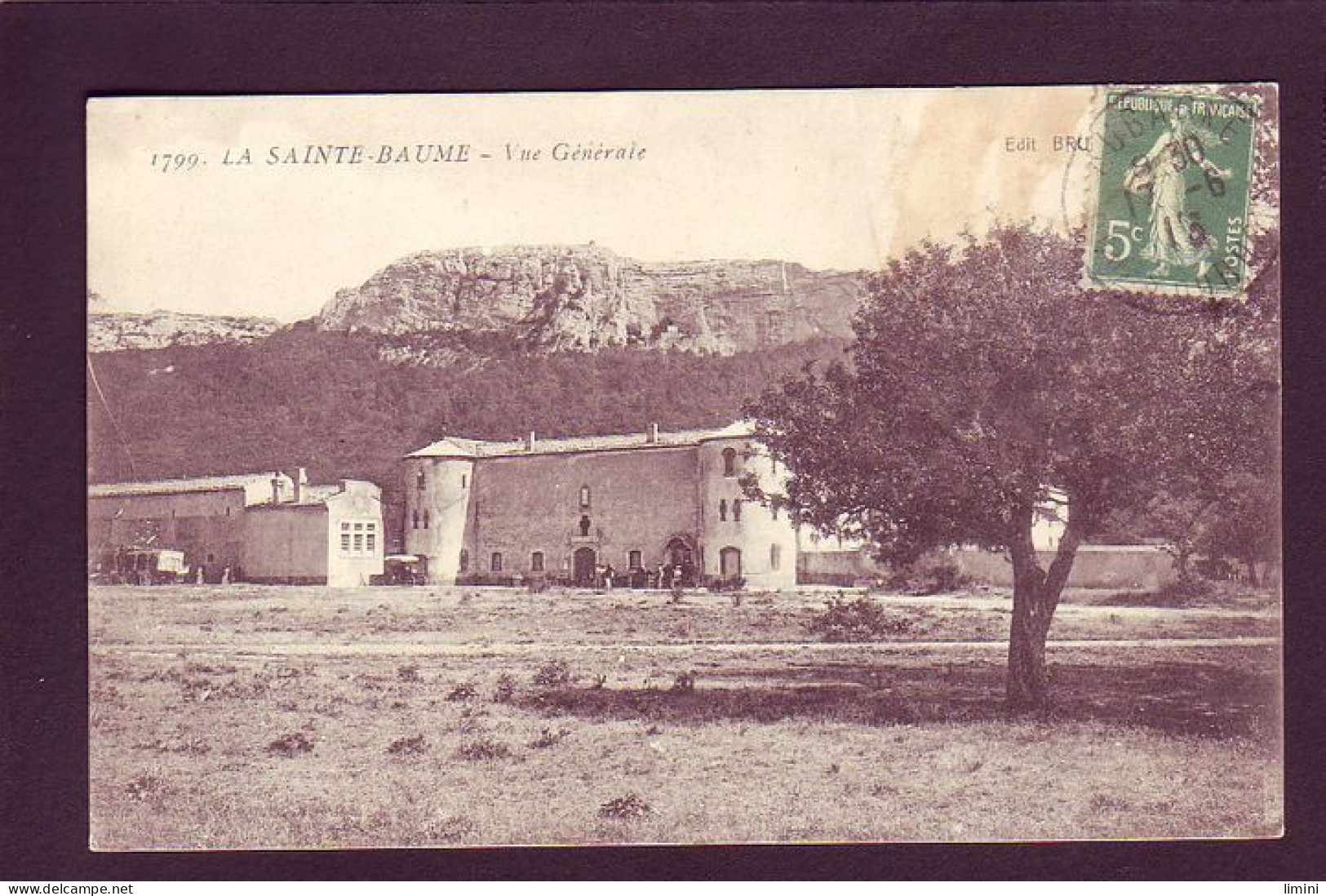 13 - LA SAINTE-BAUME - VUE GÉNÉRALE - ANIMÉE -  - Other & Unclassified