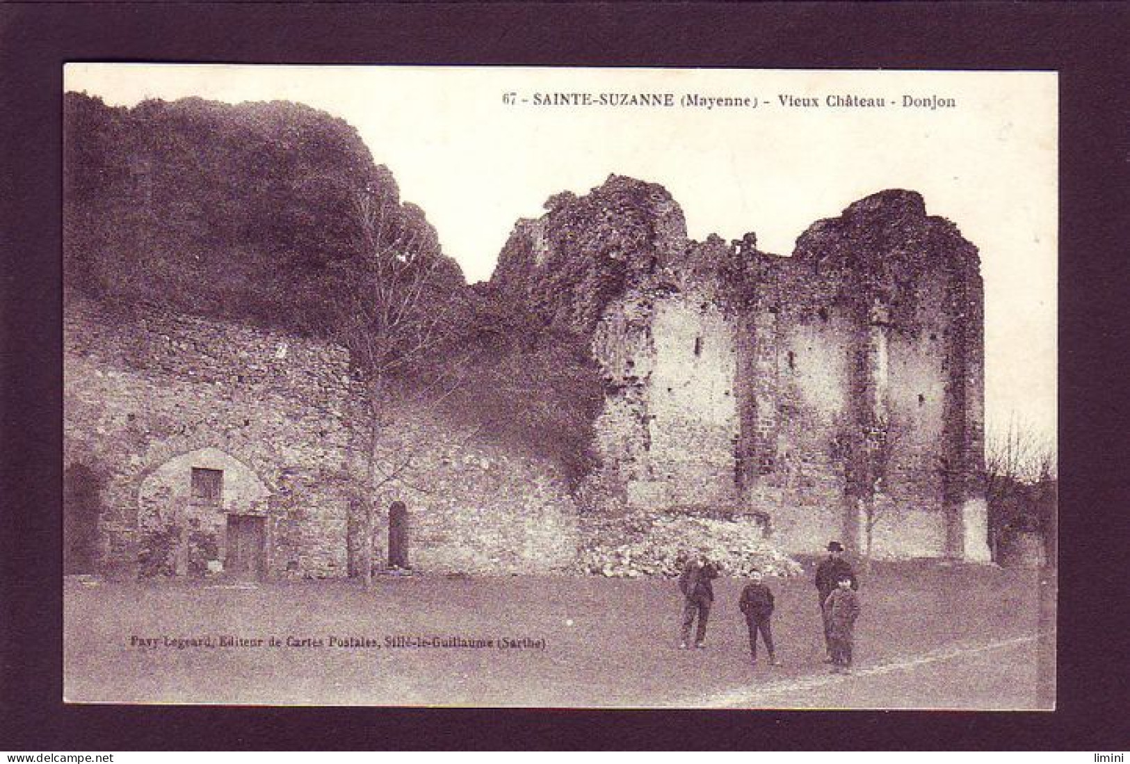 53 - SAINTE-SUZANNE - VIEUX CHATEAU - LE DONJON - ANIMÉE -  - Sainte Suzanne