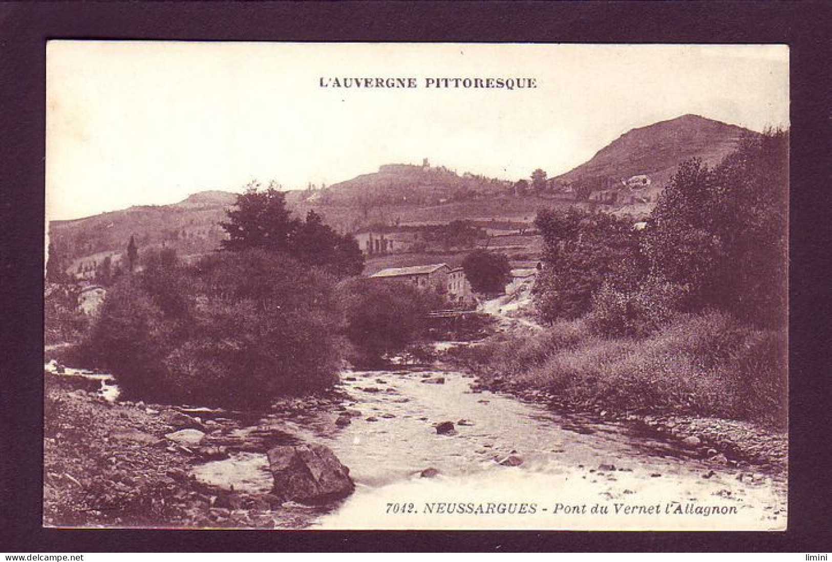 15 - NEUSSARGUES - PONT DU VERNET L'ALLAGNON -  - Autres & Non Classés