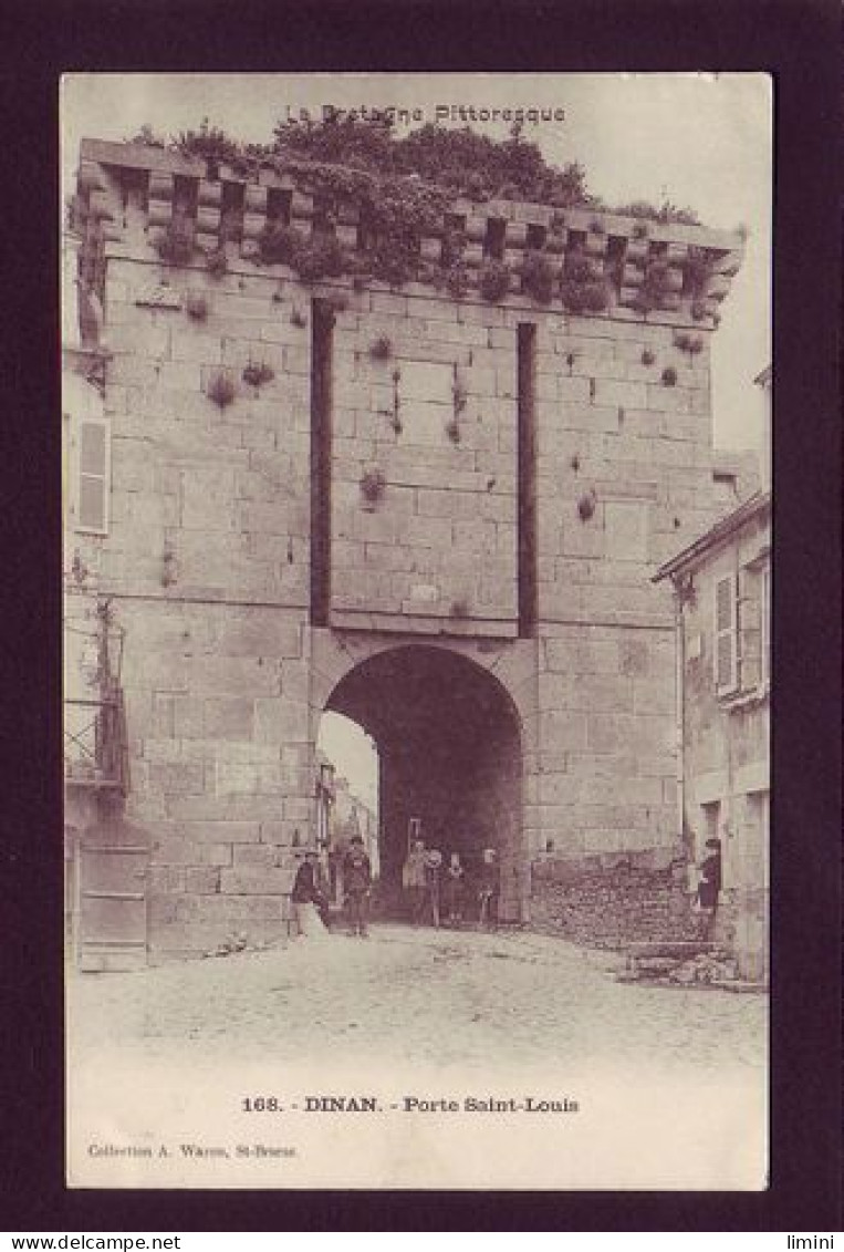 22 - DINAN - PORTE SAINT-LOUIS - ANIMÉE -  - Dinan