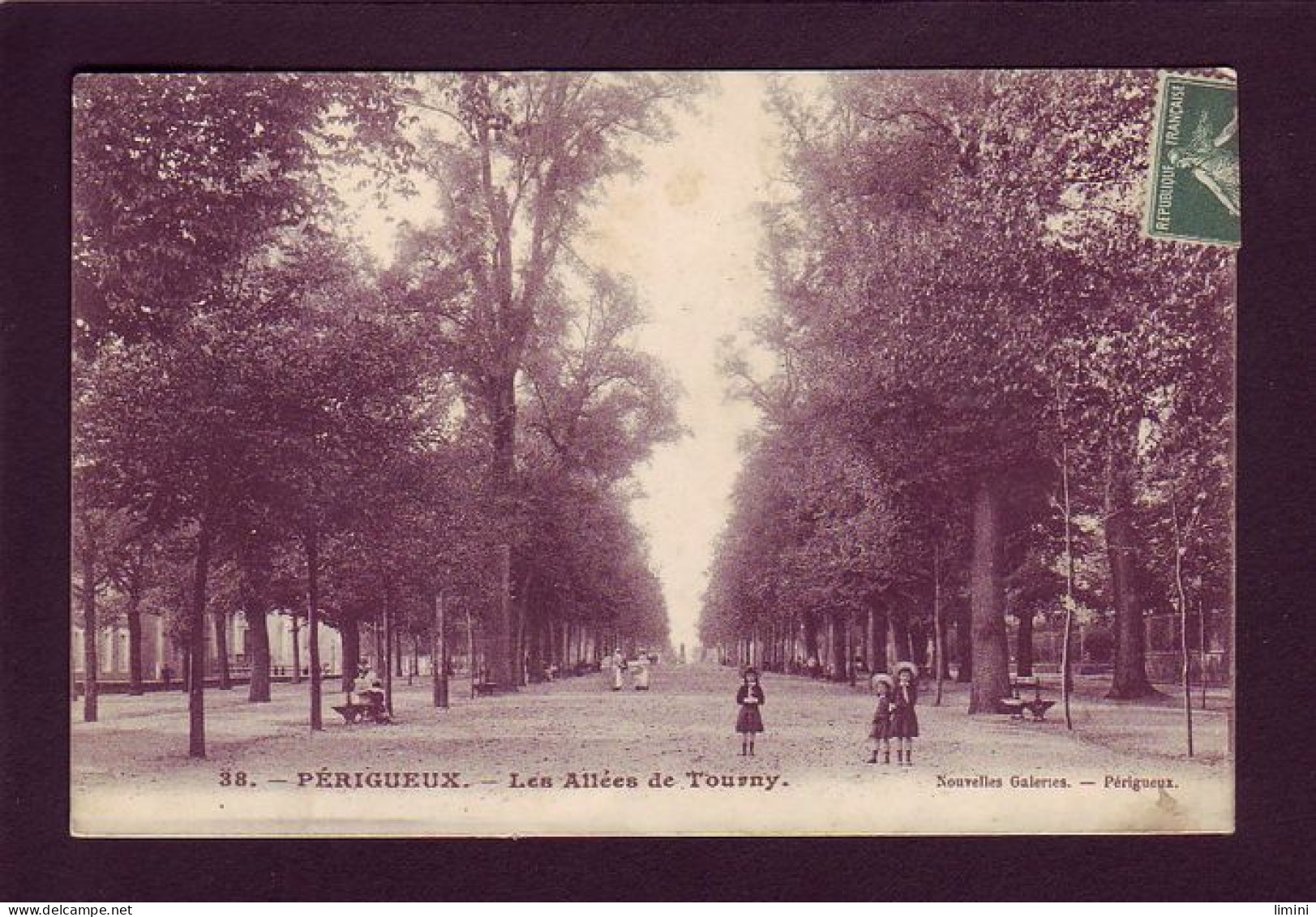 24 - PERIGUEUX - LES ALLÉES DE TOURNY - ANIMÉE -  - Périgueux