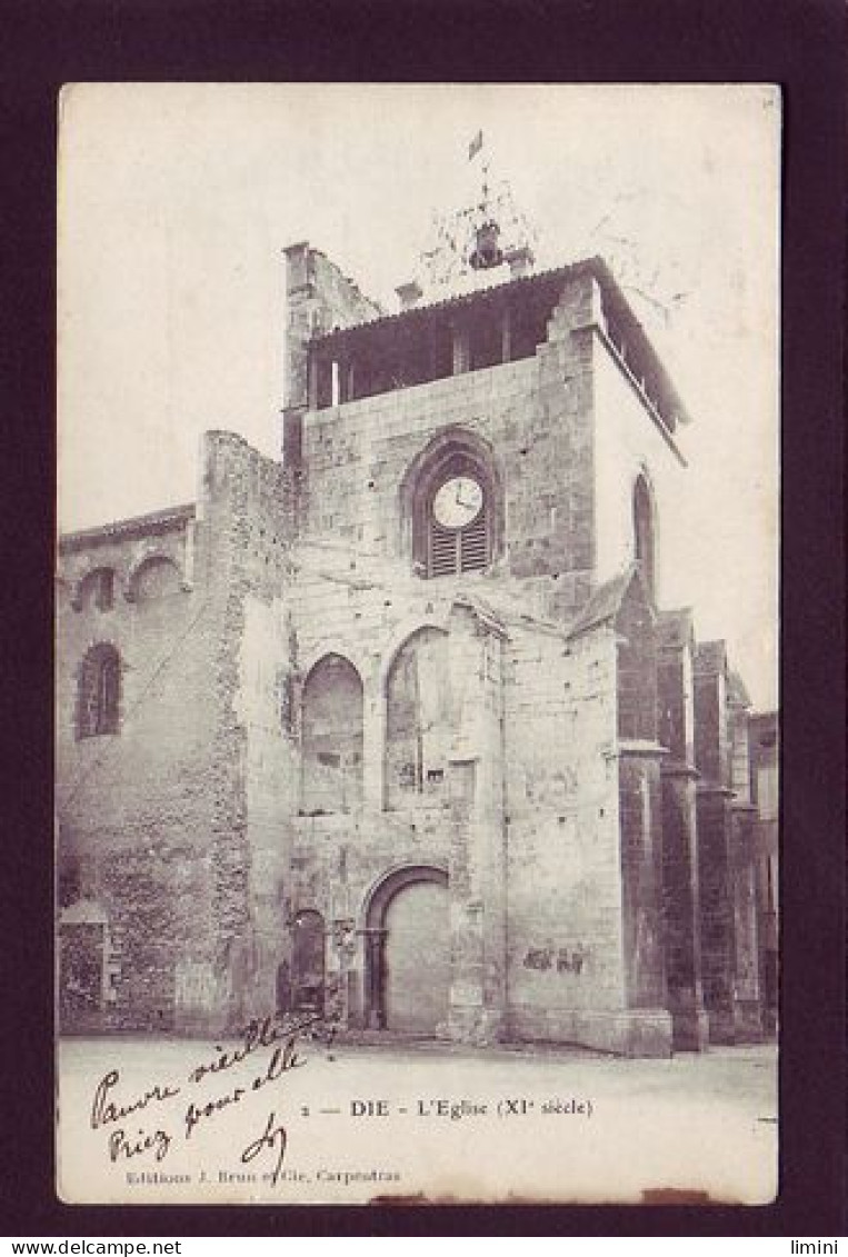 26 - DIE - L'ÉGLISE  -  - Die