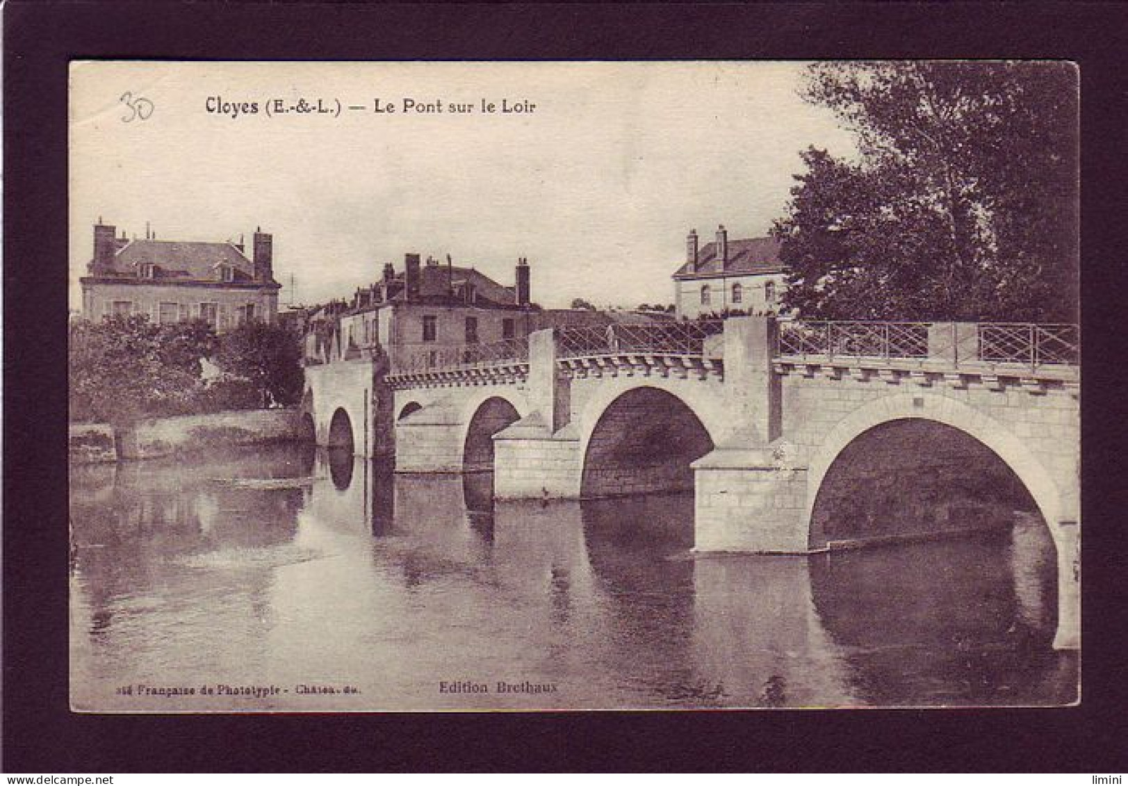 28 - CLOYES -  PONT SUR LE LOIR -  - Sonstige & Ohne Zuordnung