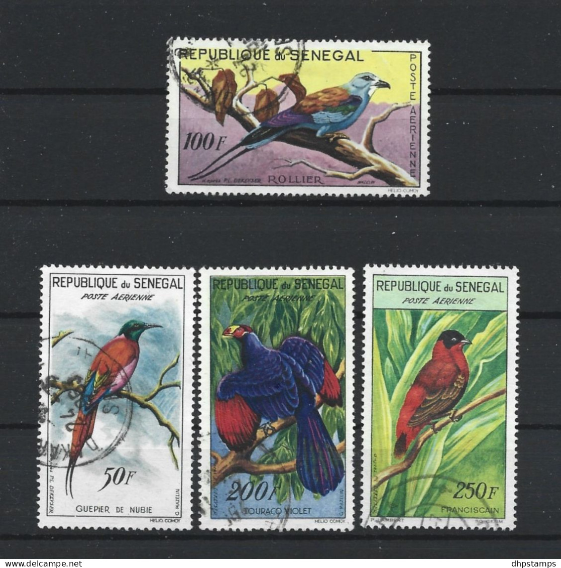 Senegal 1960 Birds Y.T. A 31/34 (0) - Sénégal (1960-...)