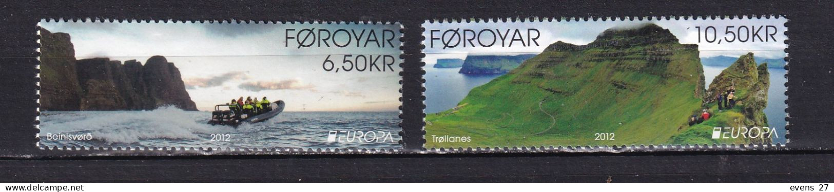 FAROE ISLANDS-2012-EUROPA CEPT--MNH. - 2012