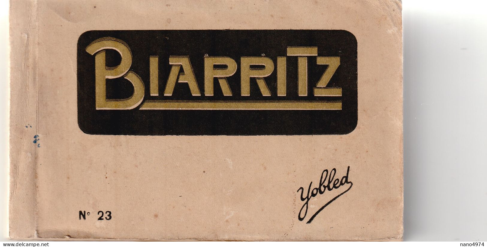 Biarritz - Bloc De Cartes N°23 - Biarritz