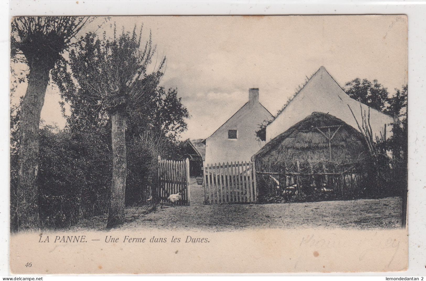 La Panne. Une Ferme Dans Les Dunes. * - De Panne