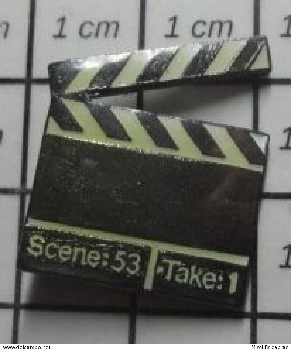 3417 Pin's Pins / Beau Et Rare / THEME : CINEMA / CLAP DE CINEMA  SCENE 53 TAKE 1 - Kino