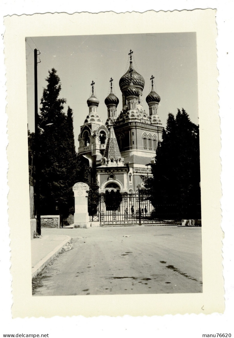 Ref 1 - Photo  : église Russe De Nice - France  . - Europa