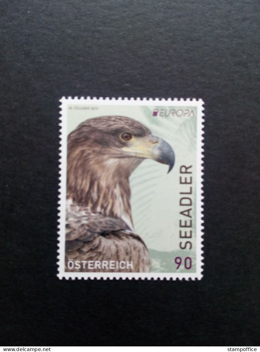 ÖSTERREICH MI-NR. 3464 POSTFRISCH(MINT) EUROPA 2019 EINHEIMISCHE VÖGEL SEEADLER - 2019