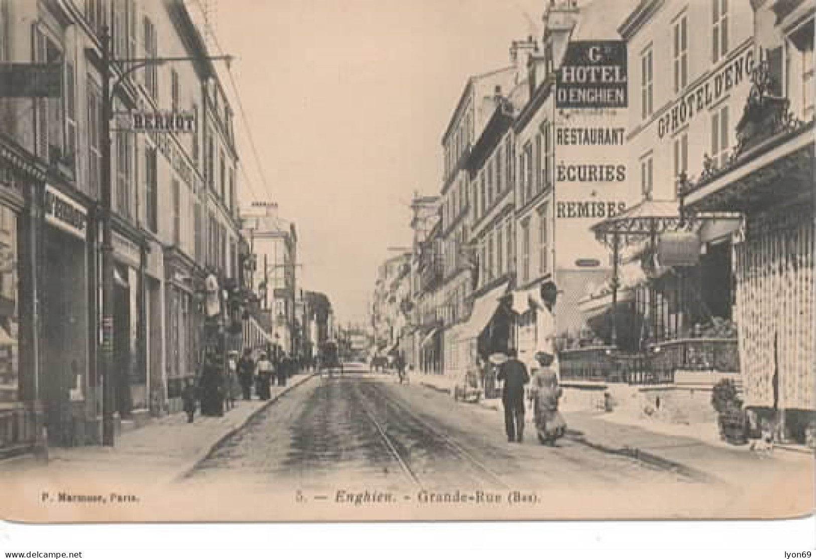 ENGHEIN  5   GRANDE RUE BAS  AGE D OR - Enghien Les Bains