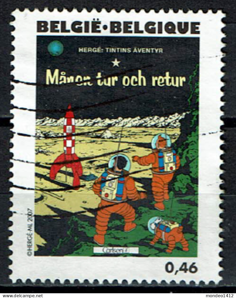 België OBP 3653 - Strip Kuifje Tintin Tim Hergé Comic Cartoon - Used Stamps