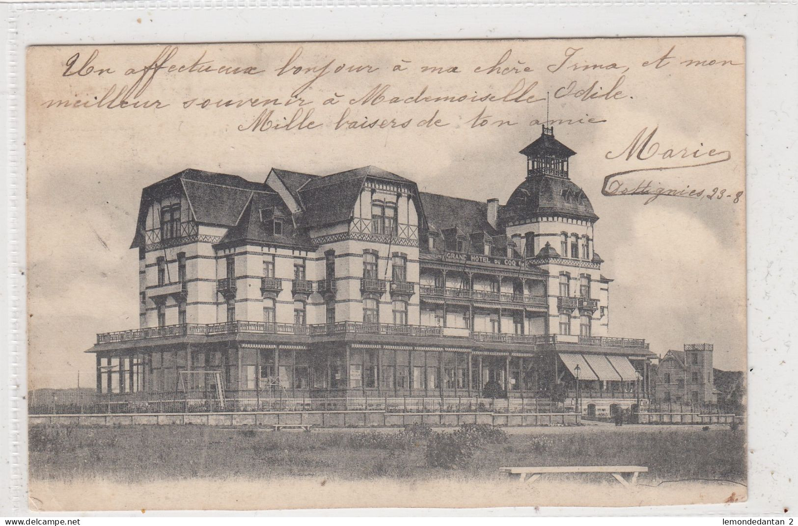 Grand Hotel Du Coq-sur-Mer. * - De Haan