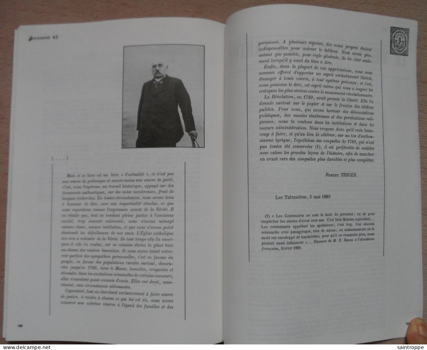 Les Sarthois et la Révolution. Par Marcel Samson. Histoire. Régionalisme.