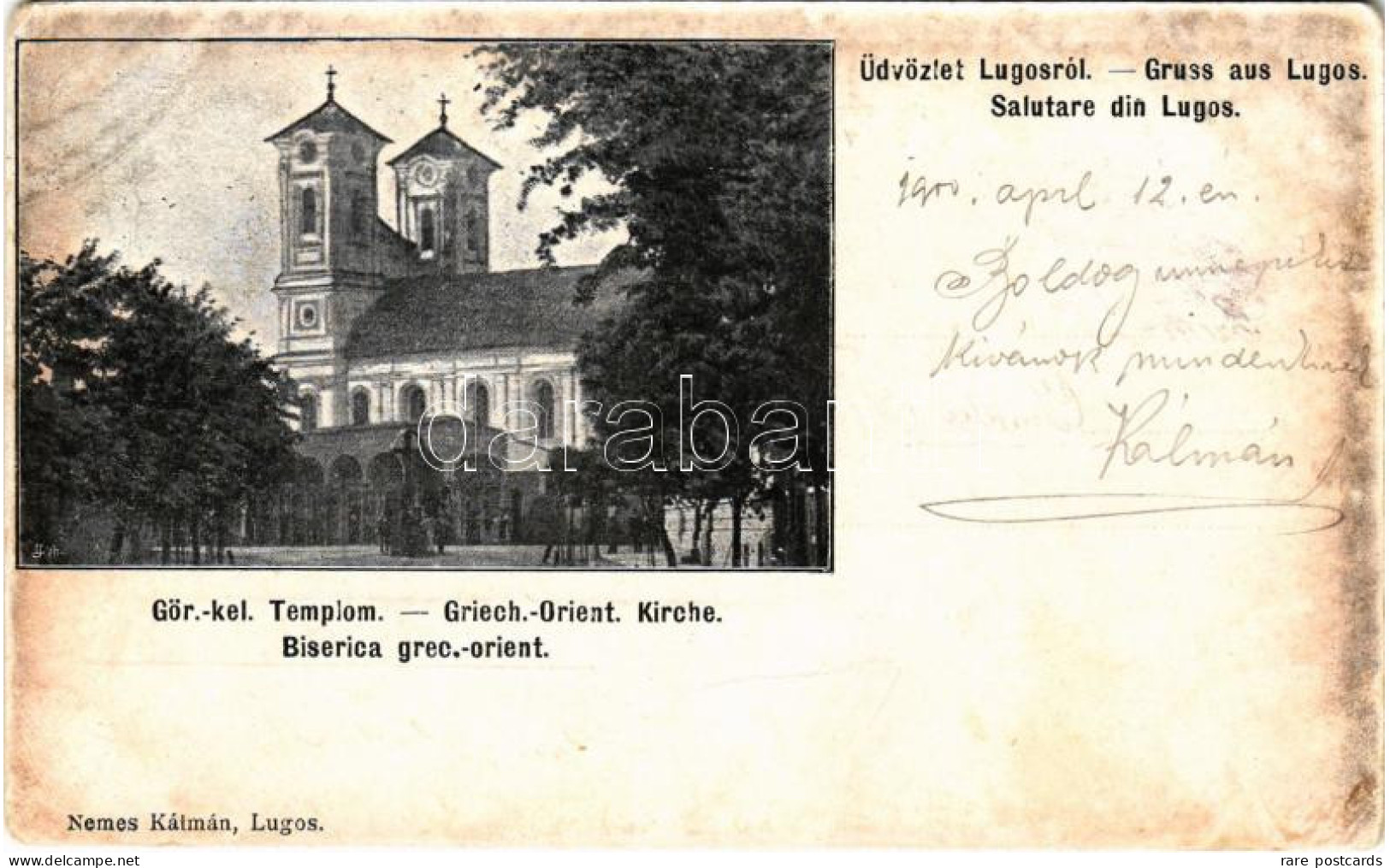 Lugoj 1900 - Roumanie