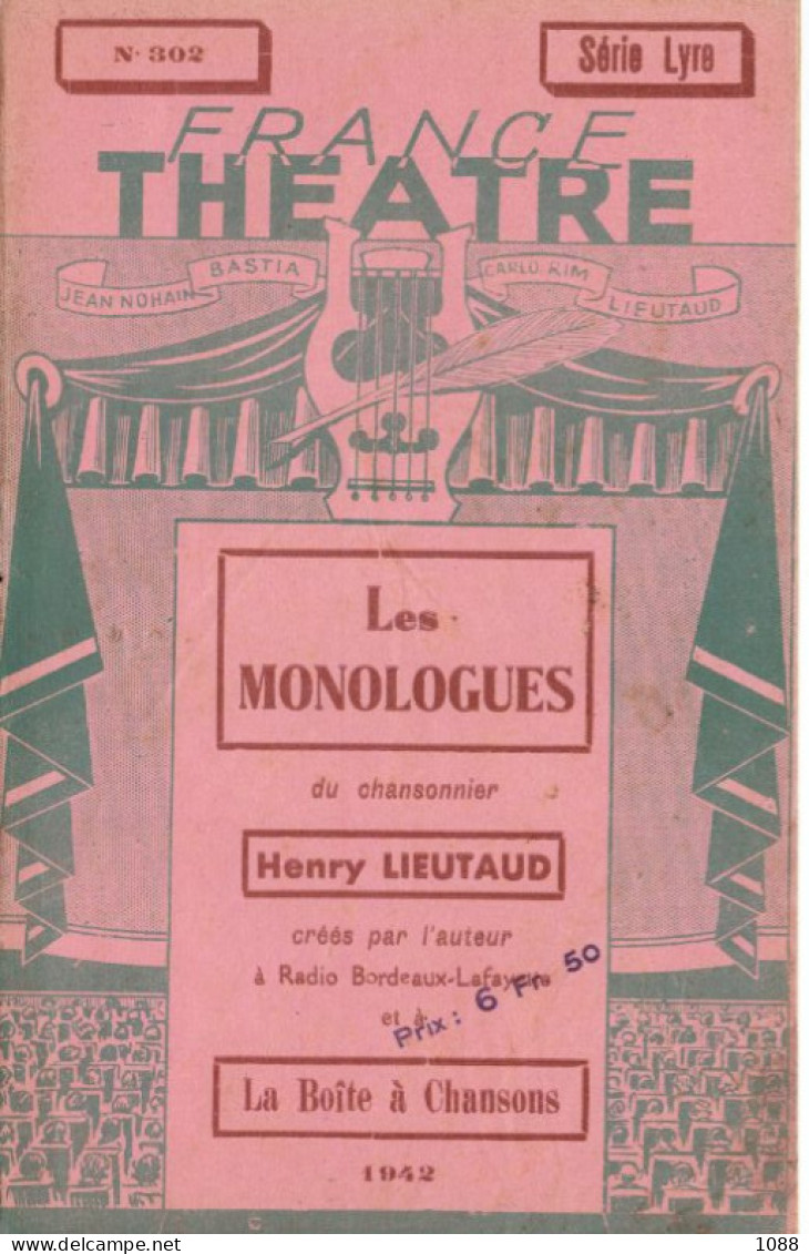 THEATRE - Autores Franceses