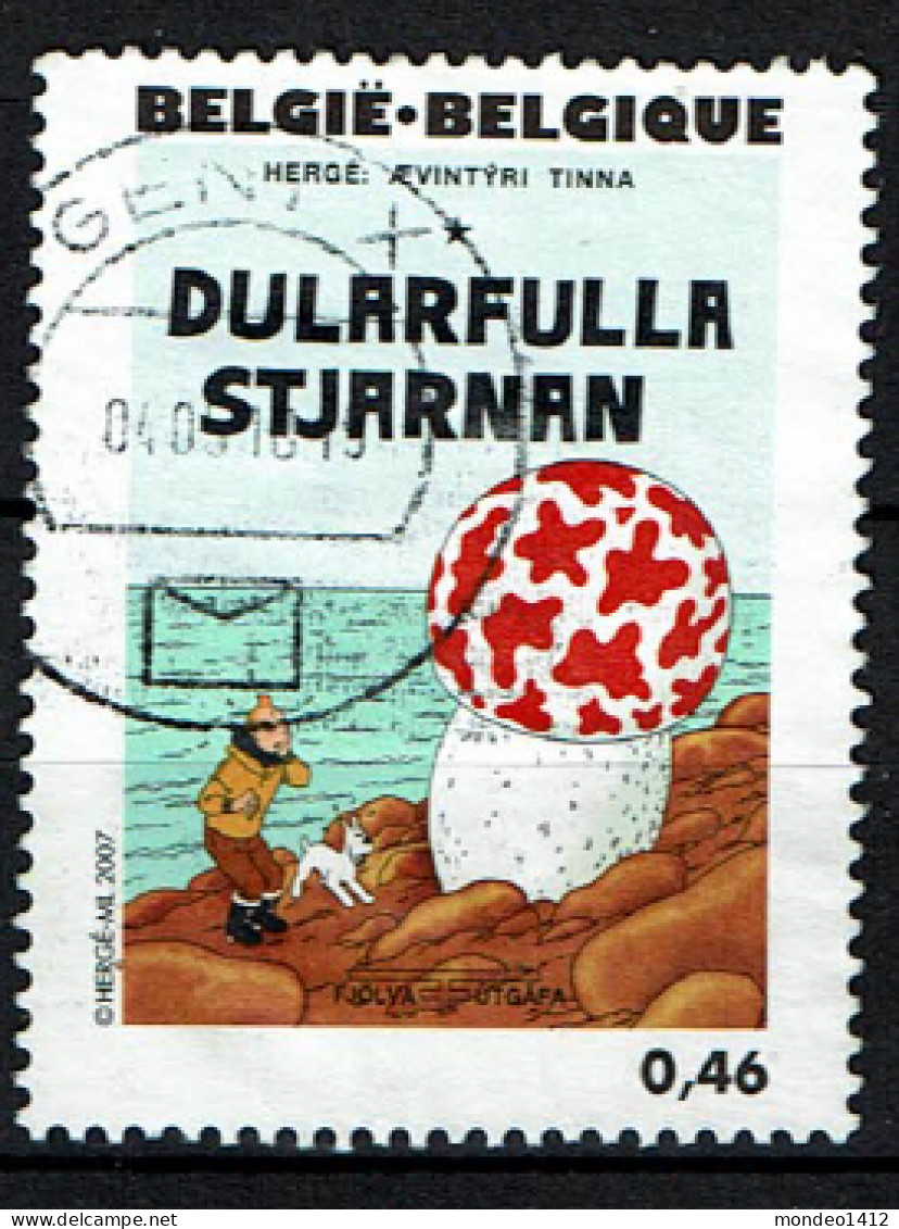 België OBP 3645 - Strip Kuifje Tintin Tim Hergé Comic Cartoon - Used Stamps